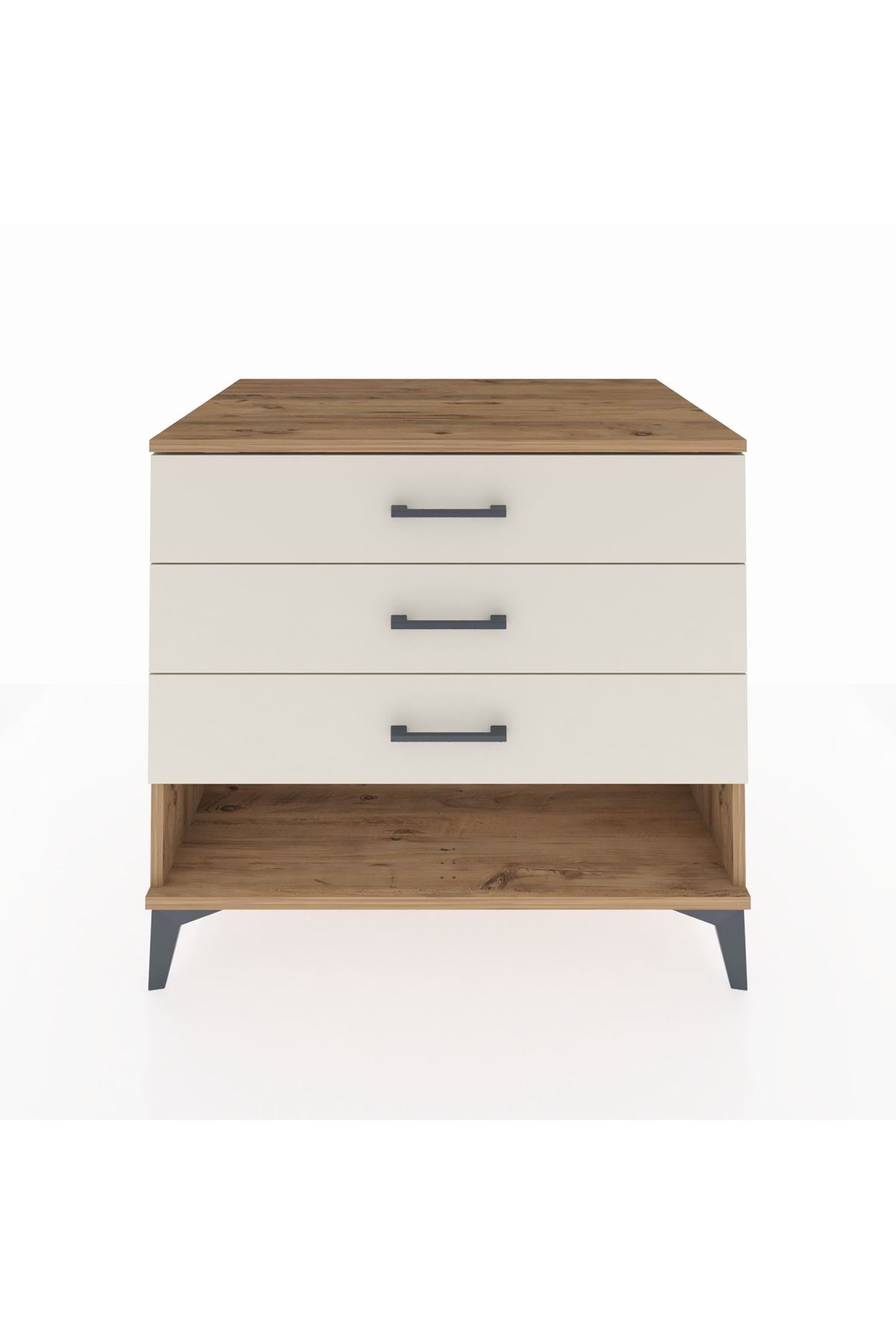 Kronos Şifonyer 3 Çekmeceli 88x59x80 Çam-Aytaşı