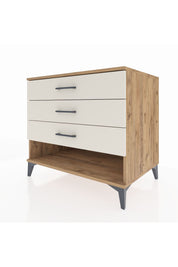 Kronos Şifonyer 3 Çekmeceli 88x59x80 Çam-Aytaşı
