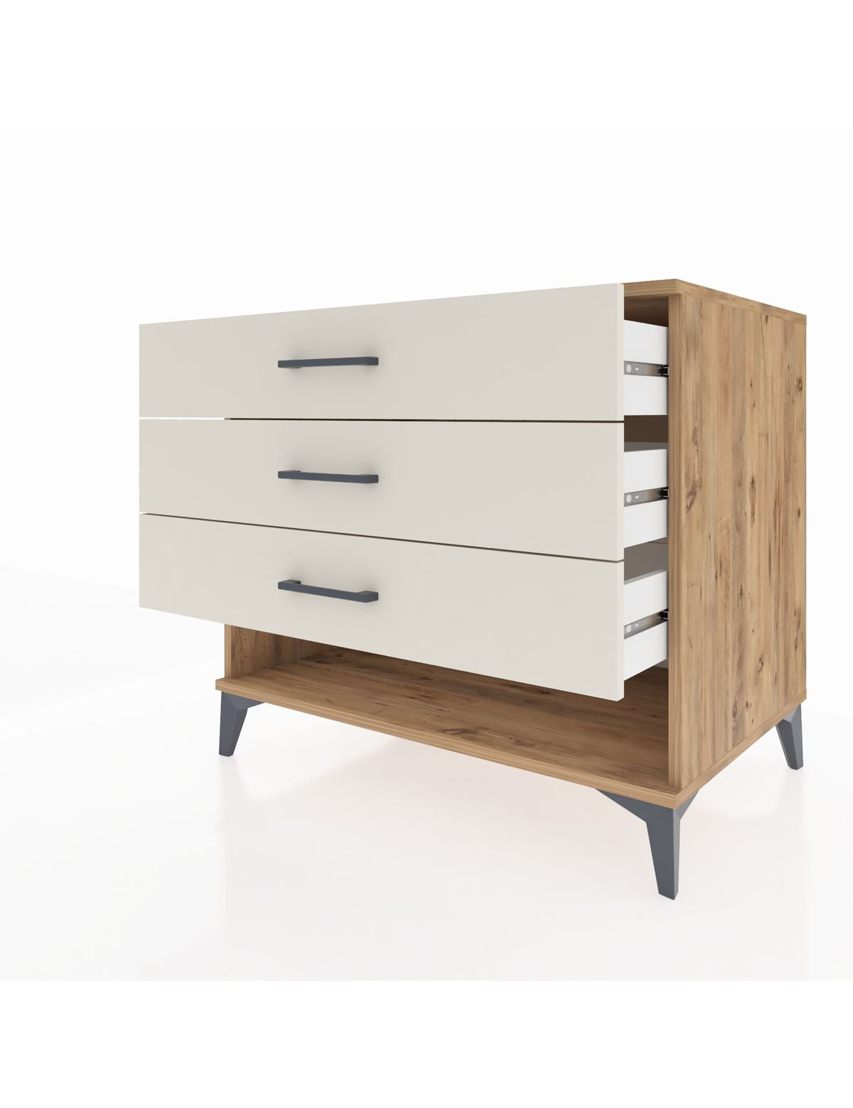 Kronos Şifonyer 3 Çekmeceli 88x59x80 - S69M002V7C