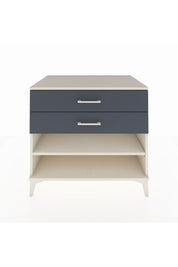 Kronos Şifonyer Tek Raflı 2 Çekmeceli 88x59x80 Aytaşı-Antrasit