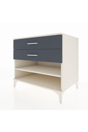 Kronos Şifonyer Tek Raflı 2 Çekmeceli 88x59x80 Aytaşı-Antrasit