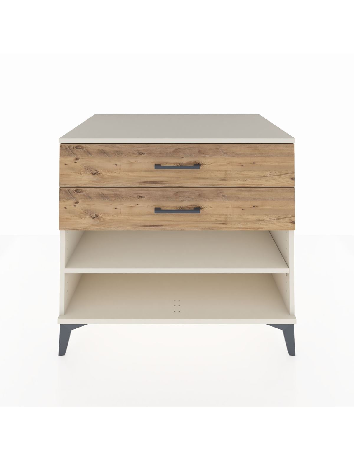 Kronos Şifonyer Tek Raflı 2 Çekmeceli 88x59x80 Aytaşı-Çam