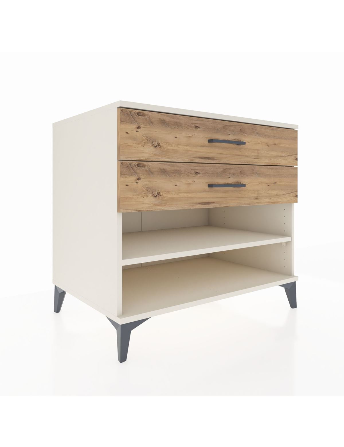 Kronos Şifonyer Tek Raflı 2 Çekmeceli 88x59x80 Aytaşı-Çam