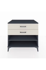 Kronos Şifonyer Tek Raflı 2 Çekmeceli 88x59x80 Antrasit-Aytaşı