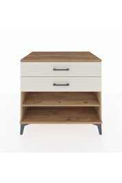 Kronos Şifonyer Tek Raflı 2 Çekmeceli 88x59x80 Çam-Aytaşı