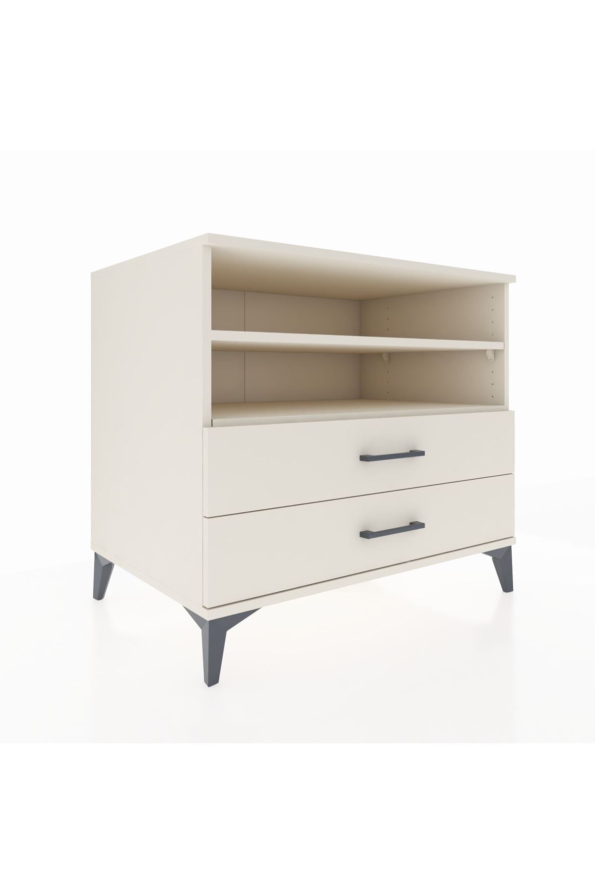 Kronos Şifonyer 2 Raflı 2 Çekmeceli 88x59x80 Aytaşı-Aytaşı