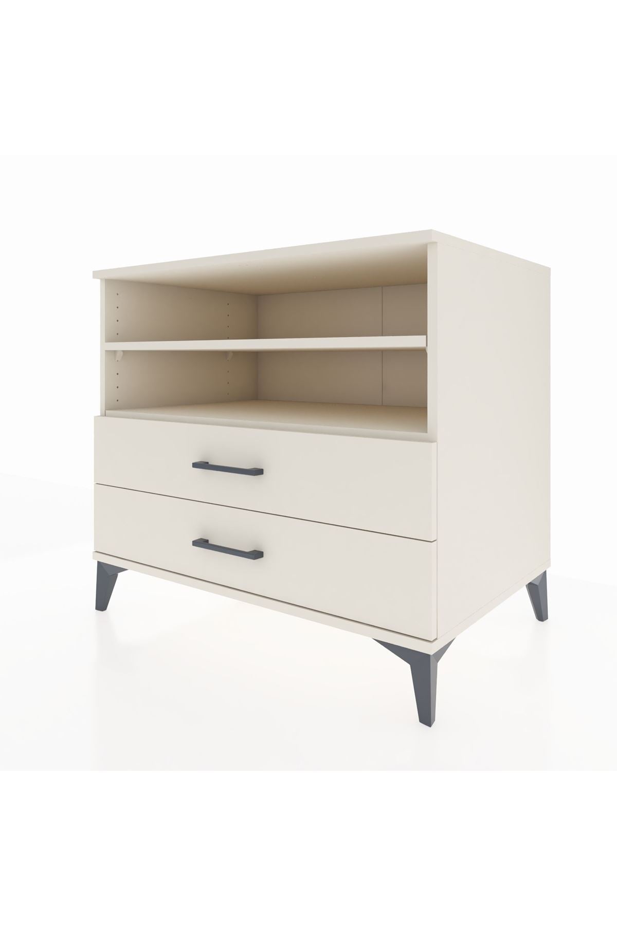 Kronos Şifonyer 2 Raflı 2 Çekmeceli 88x59x80 Aytaşı-Aytaşı