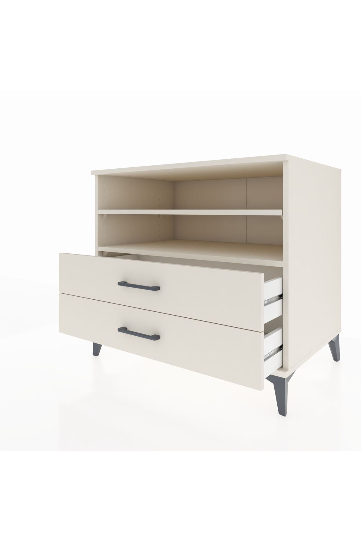 Kronos Şifonyer 2 Raflı 2 Çekmeceli 88x59x80 Aytaşı-Aytaşı