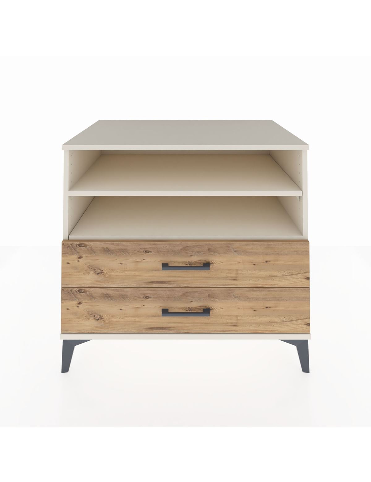 Kronos Şifonyer 2 Raflı 2 Çekmeceli 88x59x80 Aytaşı-Çam