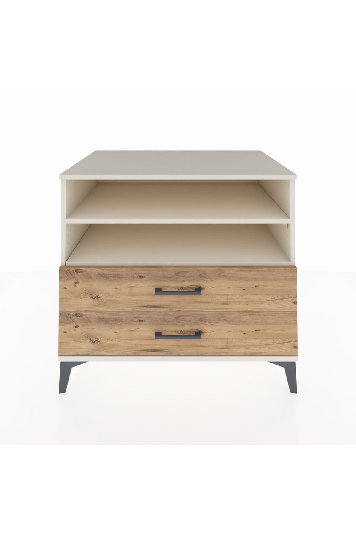 Kronos Şifonyer 2 Raflı 2 Çekmeceli 88x59x80 Aytaşı-Çam