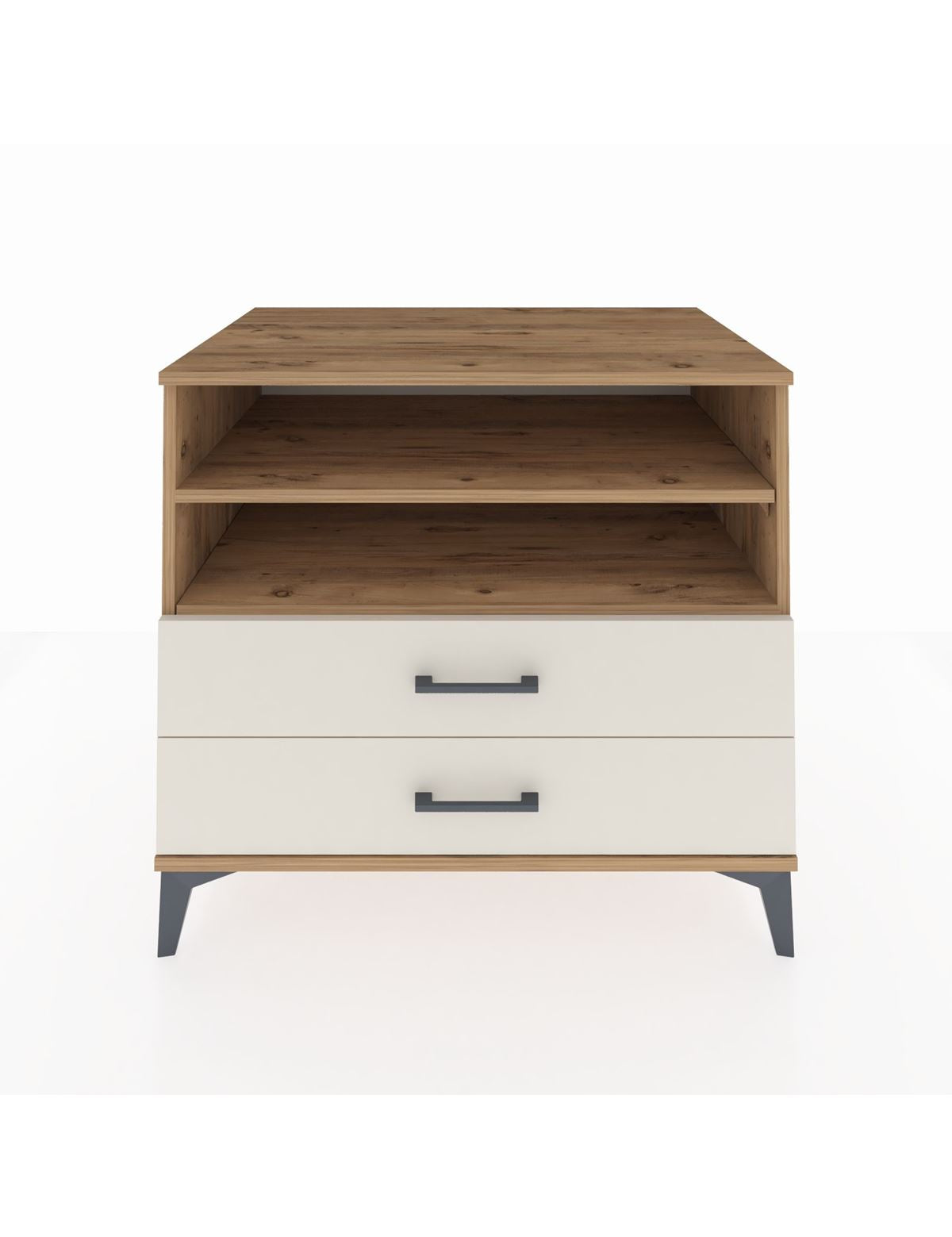 Kronos Şifonyer 2 Raflı 2 Çekmeceli 88x59x80 Çam-Aytaşı