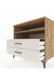 Kronos Şifonyer 2 Raflı 2 Çekmeceli 88x59x80 Çam-Aytaşı