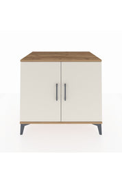 Kronos Şifonyer Tek Raflı 2 Kapaklı 88x59x80 Çam-Aytaşı