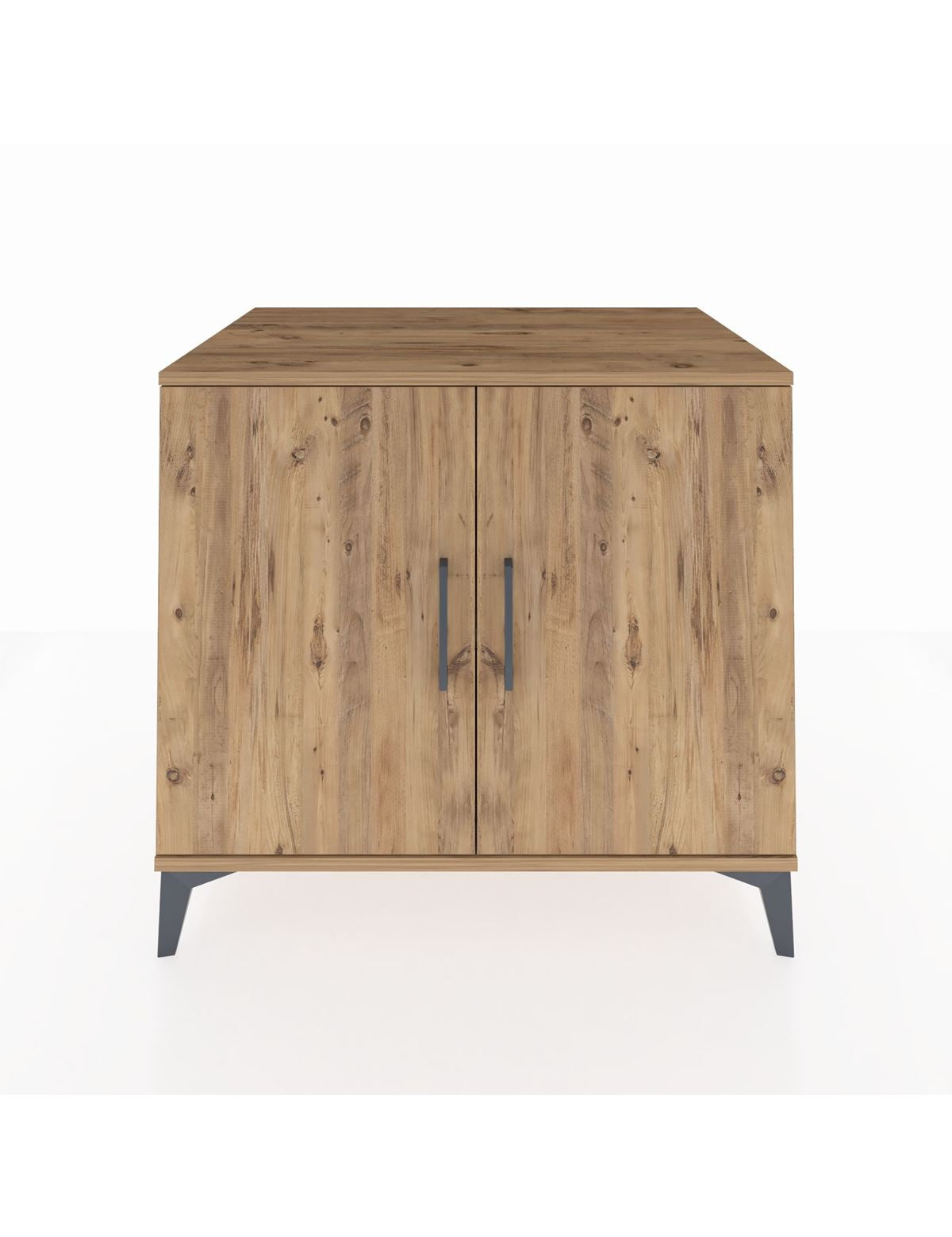 Kronos Şifonyer Tek Raflı 2 Kapaklı 88x59x80 Çam-Çam