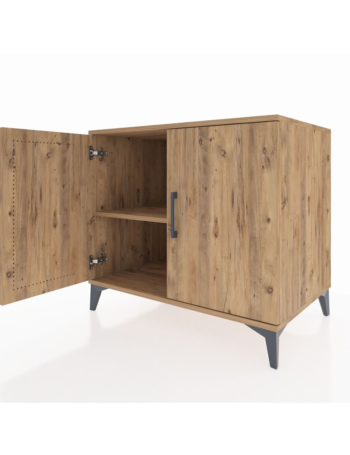 Kronos Şifonyer Tek Raflı 2 Kapaklı 88x59x80 - S69M039V9C