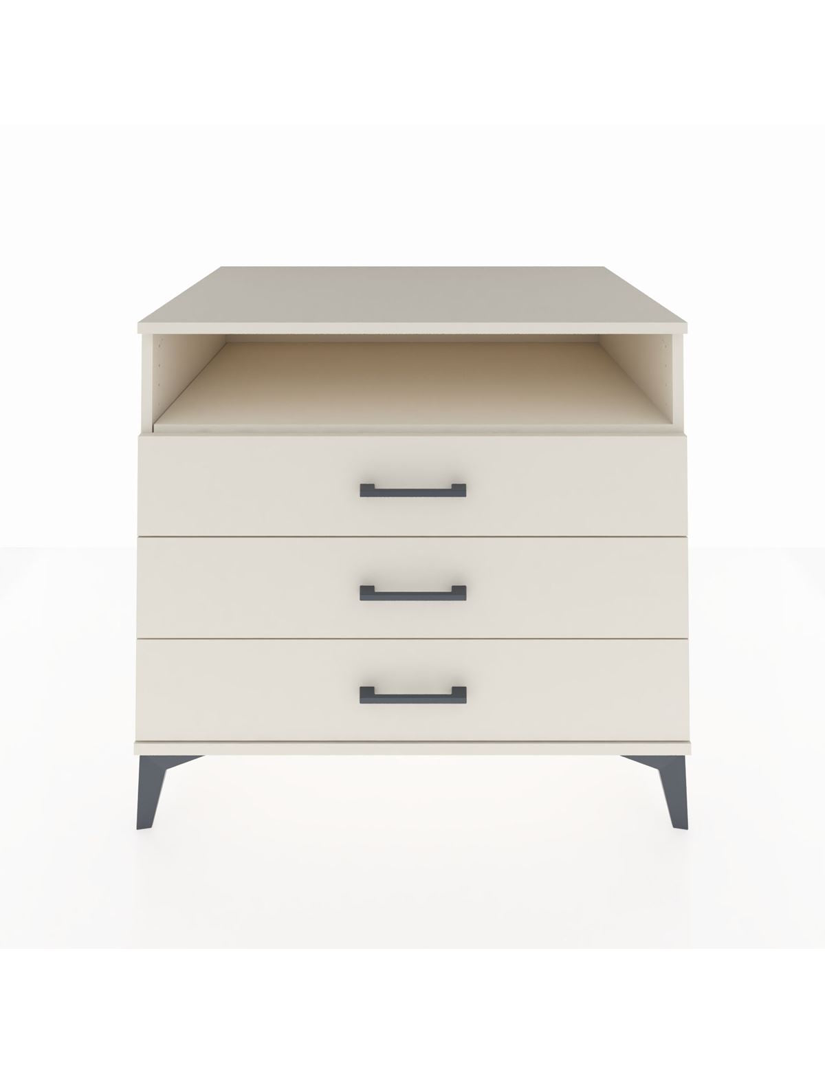 Kronos Şifonyer Tek Raflı 3 Çekmeceli 88x59x80 Aytaşı-Aytaşı