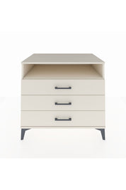 Kronos Şifonyer Tek Raflı 3 Çekmeceli 88x59x80 Aytaşı-Aytaşı