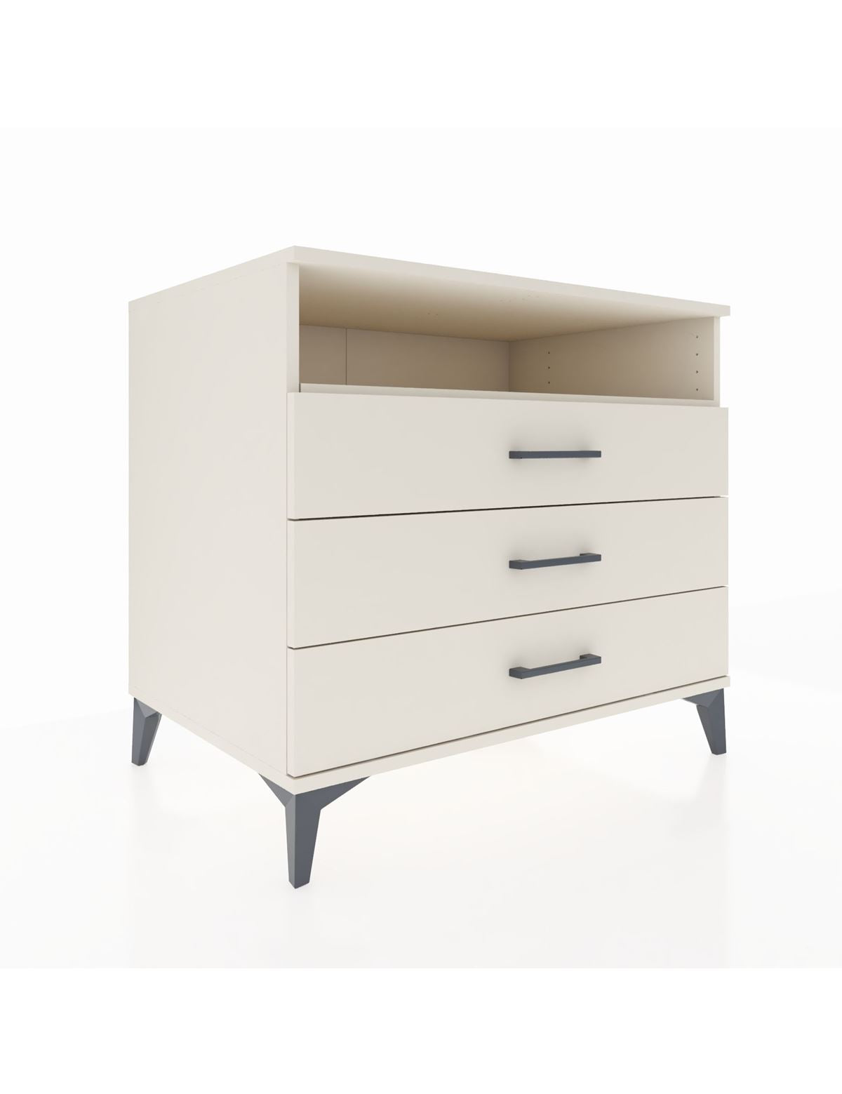 Kronos Şifonyer Tek Raflı 3 Çekmeceli 88x59x80 Aytaşı-Aytaşı