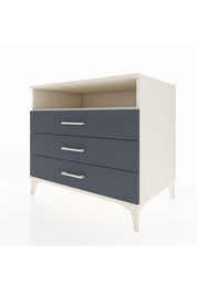 Kronos Şifonyer Tek Raflı 3 Çekmeceli 88x59x80 Aytaşı-Antrasit