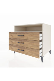 Kronos Şifonyer Tek Raflı 3 Çekmeceli 88x59x80 Aytaşı-Çam