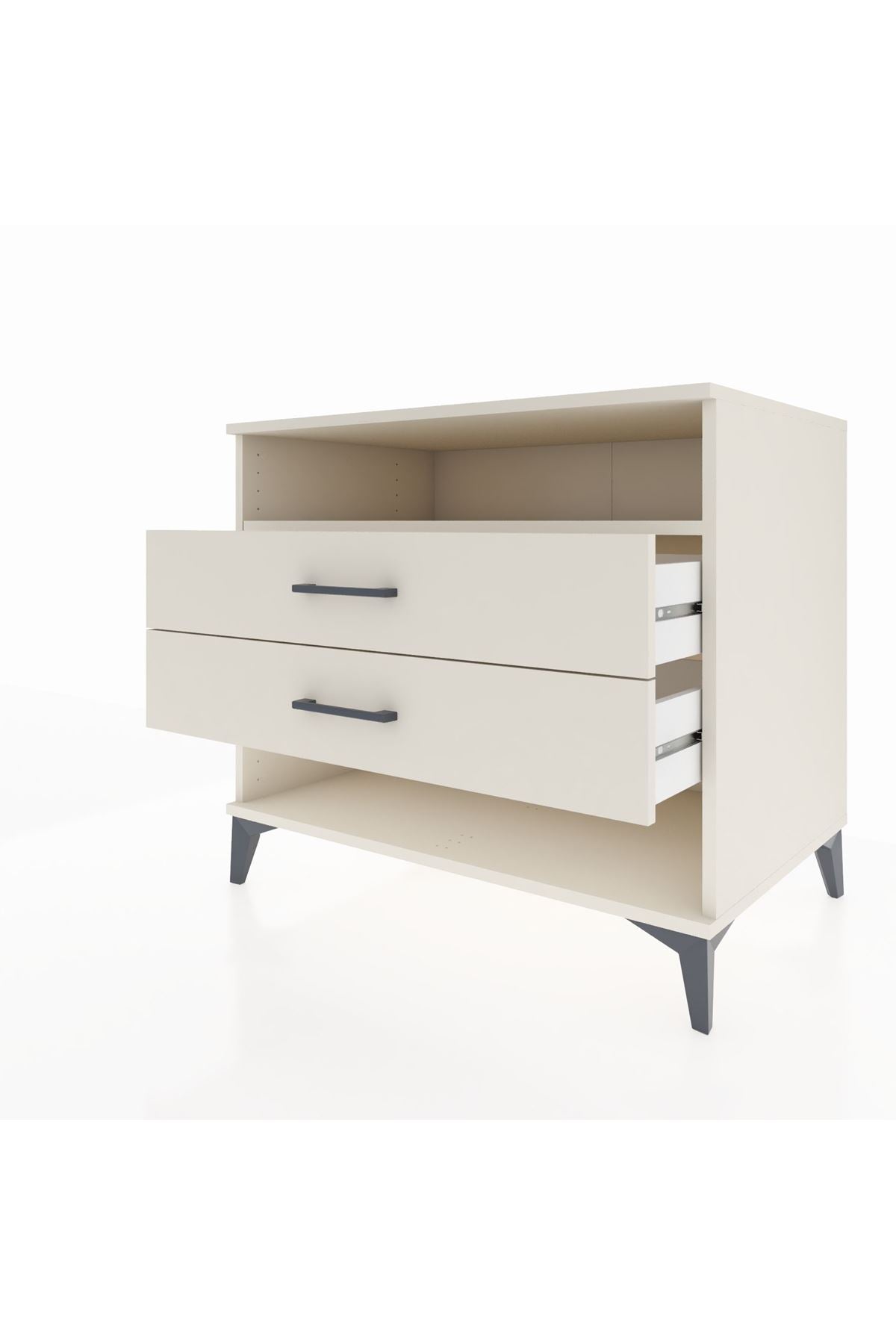 Kronos Şifonyer Tek Raflı 2 Çekmeceli 88x59x80 Aytaşı-Aytaşı