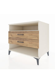 Kronos Şifonyer Tek Raflı 2 Çekmeceli 88x59x80 Aytaşı-Çam