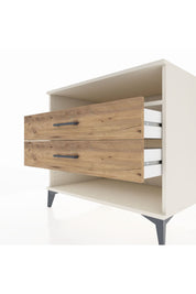 Kronos Şifonyer Tek Raflı 2 Çekmeceli 88x59x80 Aytaşı-Çam