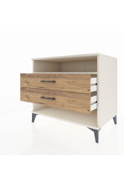 Kronos Şifonyer Tek Raflı 2 Çekmeceli 88x59x80 Aytaşı-Çam