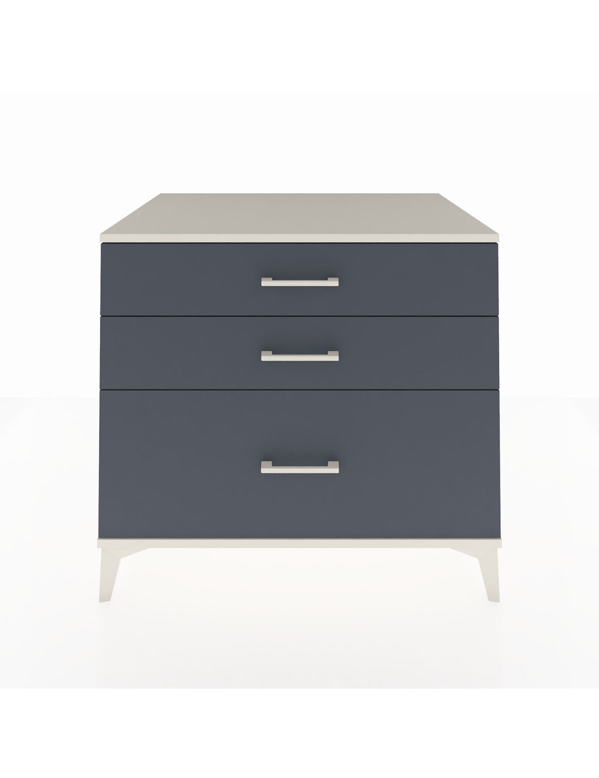 Kronos Şifonyer 3 Çekmeceli 88x59x80 Aytaşı-Antrasit