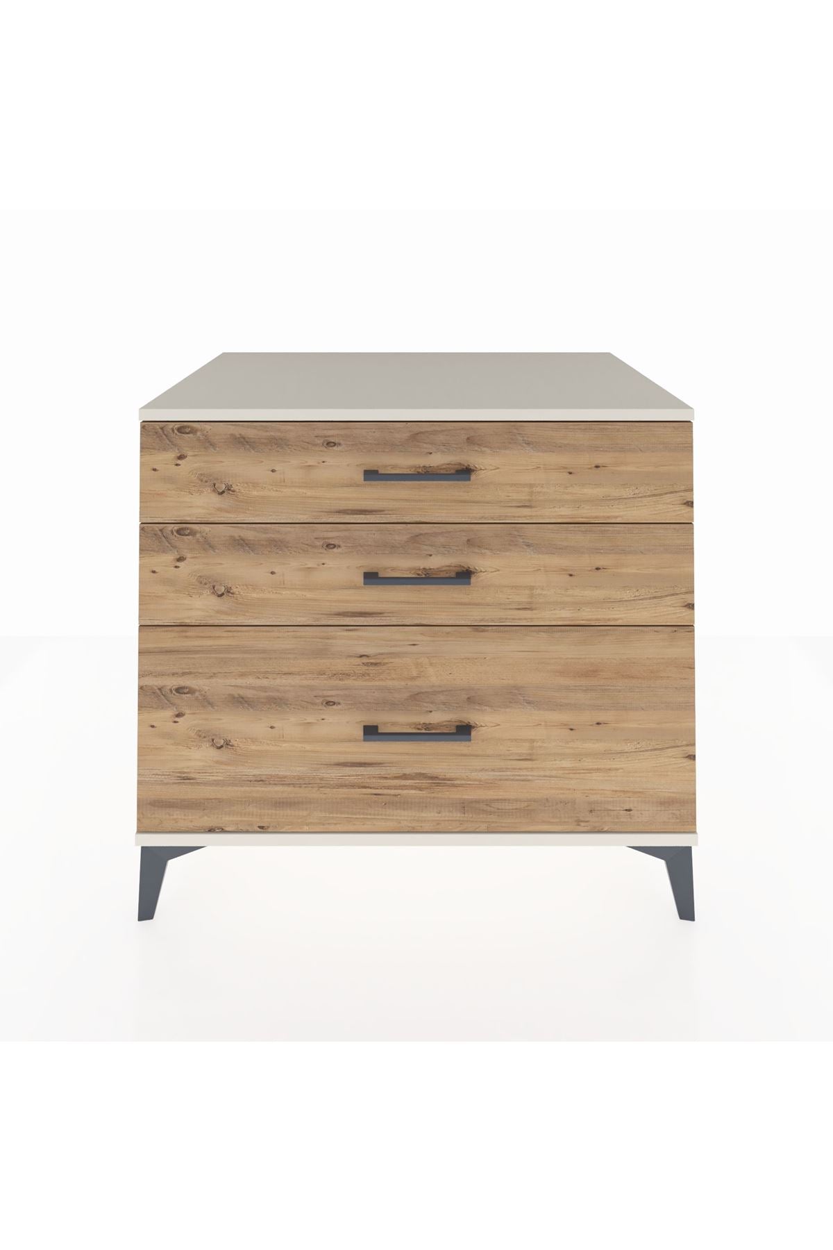 Kronos Şifonyer 3 Çekmeceli 88x59x80 Aytaşı-Çam