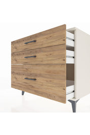 Kronos Şifonyer 3 Çekmeceli 88x59x80 Aytaşı-Çam
