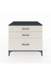 Kronos Şifonyer 3 Çekmeceli 88x59x80 Antrasit-Aytaşı