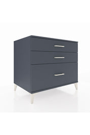 Kronos Şifonyer 3 Çekmeceli 88x59x80 Antrasit-Antrasit