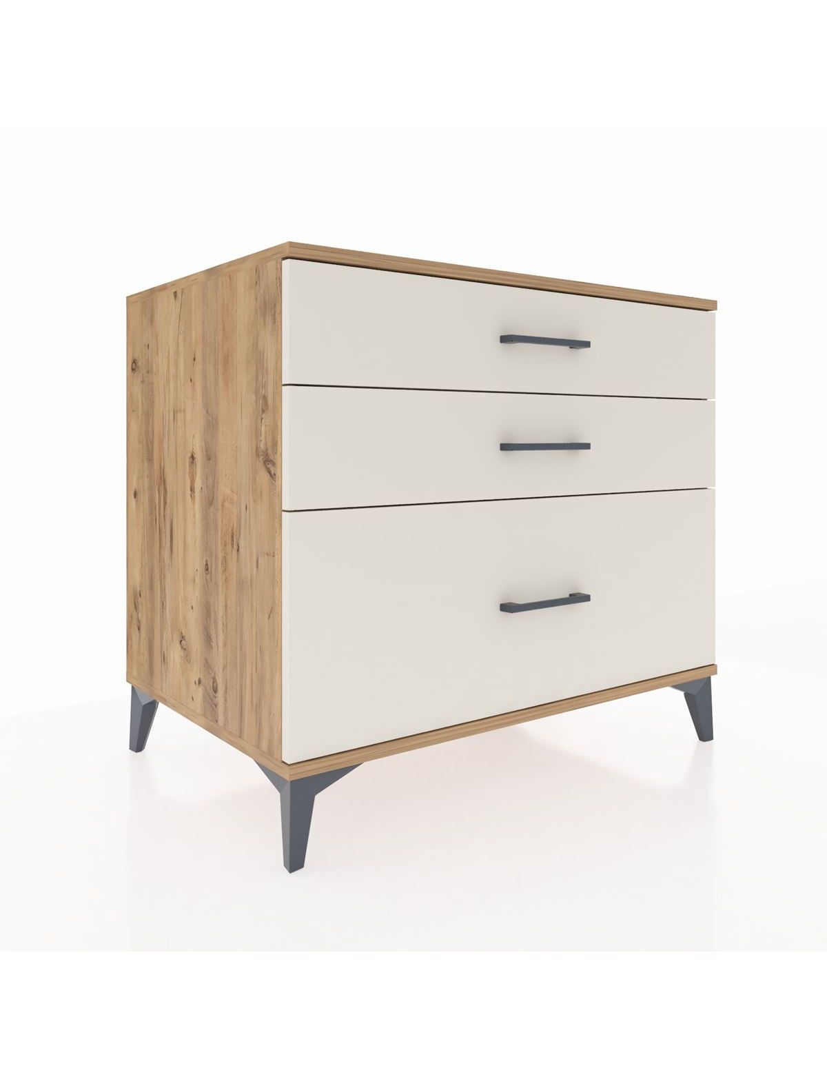 Kronos Şifonyer 3 Çekmeceli 88x59x80 Çam-Aytaşı