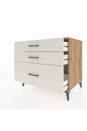Kronos Şifonyer 3 Çekmeceli 88x59x80 Çam-Aytaşı