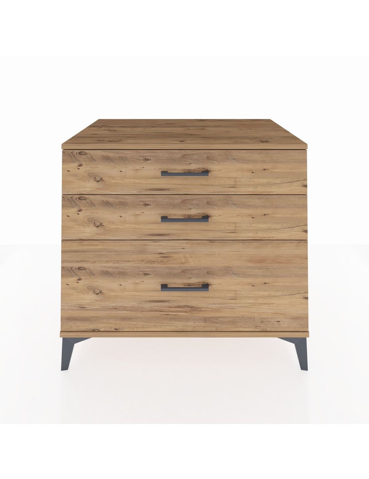 Kronos Şifonyer 3 Çekmeceli 88x59x80 Çam-Çam