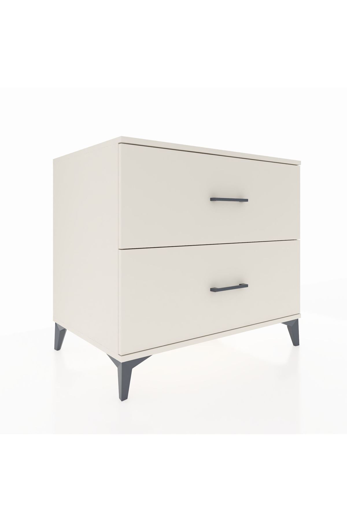 Kronos Şifonyer 2 Çekmeceli 88x59x80 Aytaşı-Aytaşı