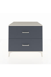 Kronos Şifonyer 2 Çekmeceli 88x59x80 Aytaşı-Antrasit