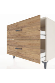 Kronos Şifonyer 2 Çekmeceli 88x59x80 Aytaşı-Çam