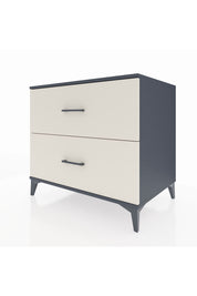 Kronos Şifonyer 2 Çekmeceli 88x59x80 Antrasit-Aytaşı