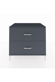 Kronos Şifonyer 2 Çekmeceli 88x59x80 Antrasit-Antrasit