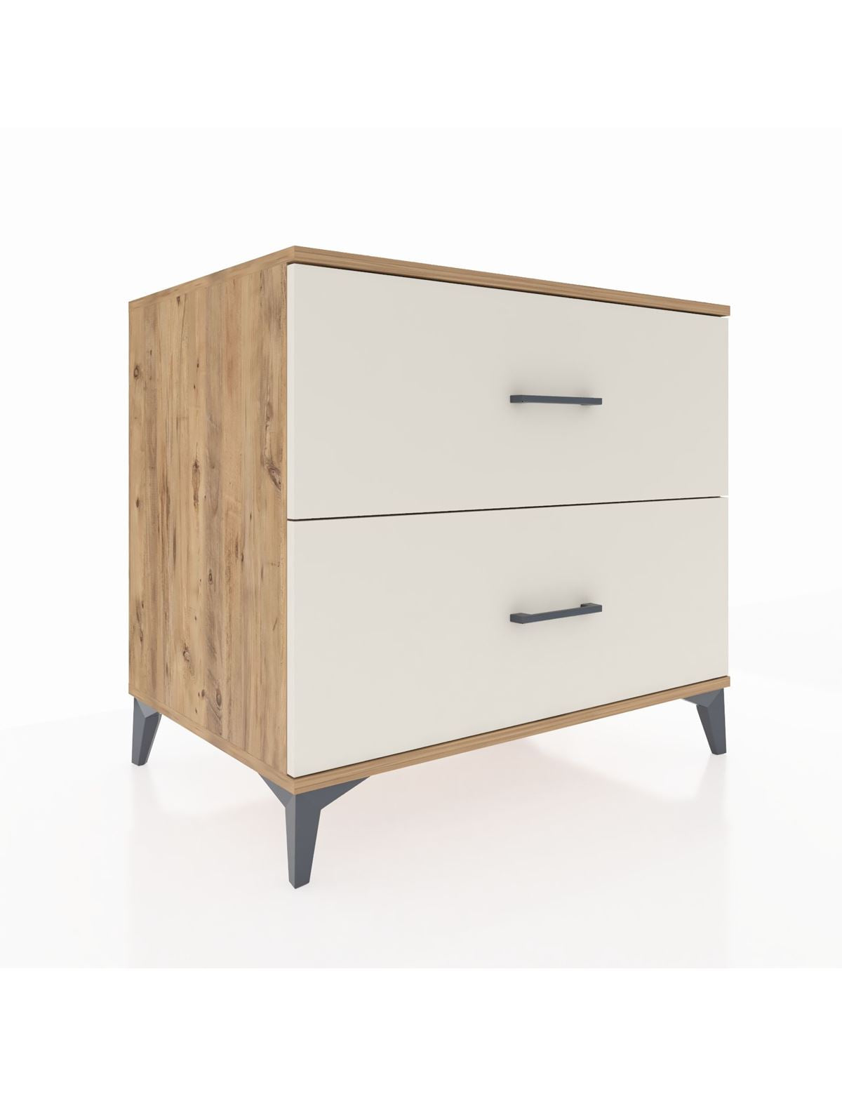 Kronos Şifonyer 2 Çekmeceli 88x59x80 Çam-Aytaşı