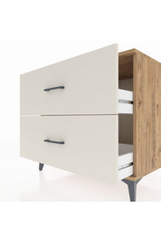 Kronos Şifonyer 2 Çekmeceli 88x59x80 Çam-Aytaşı