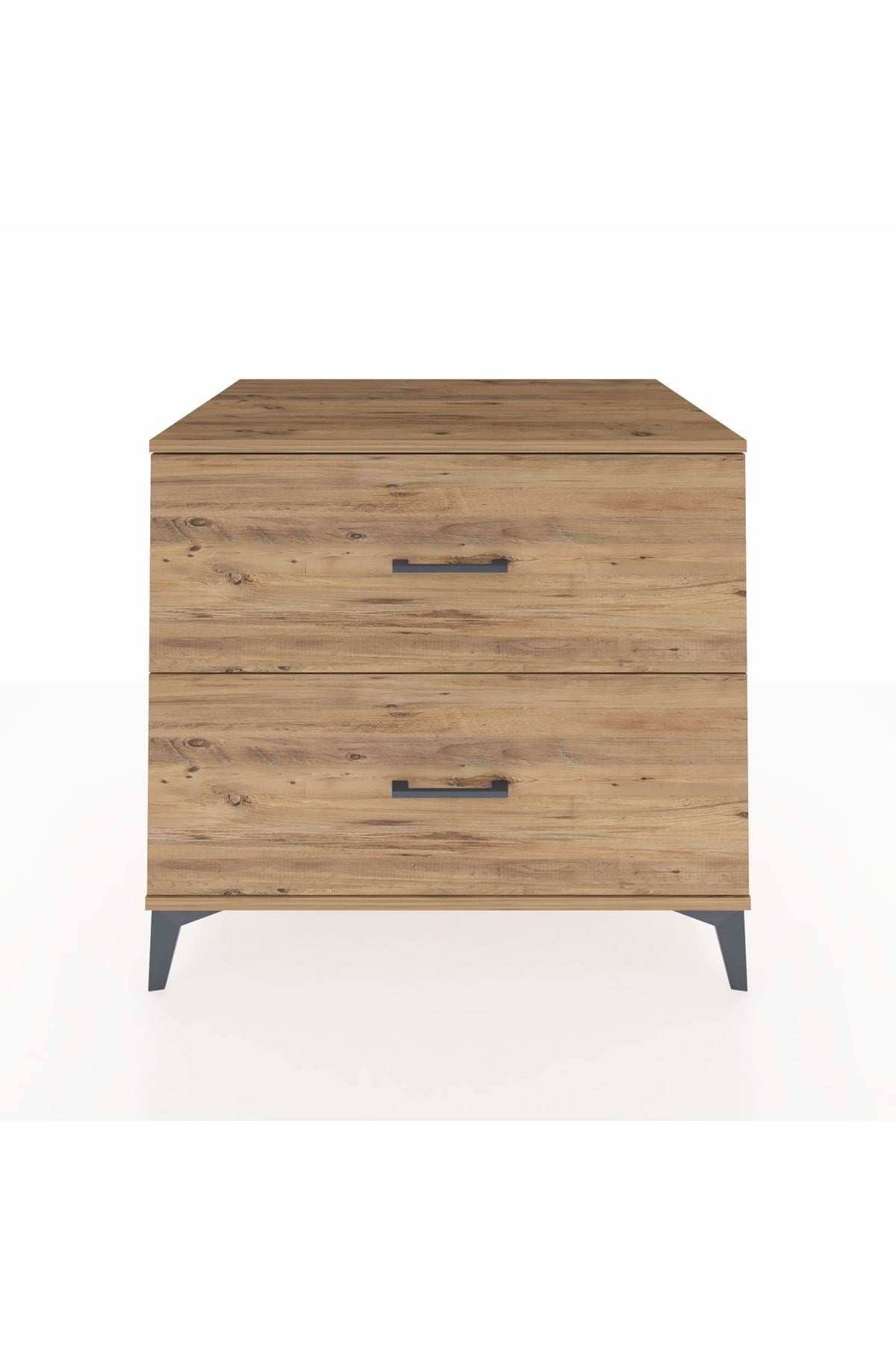 Kronos Şifonyer 2 Çekmeceli 88x59x80 Çam-Çam