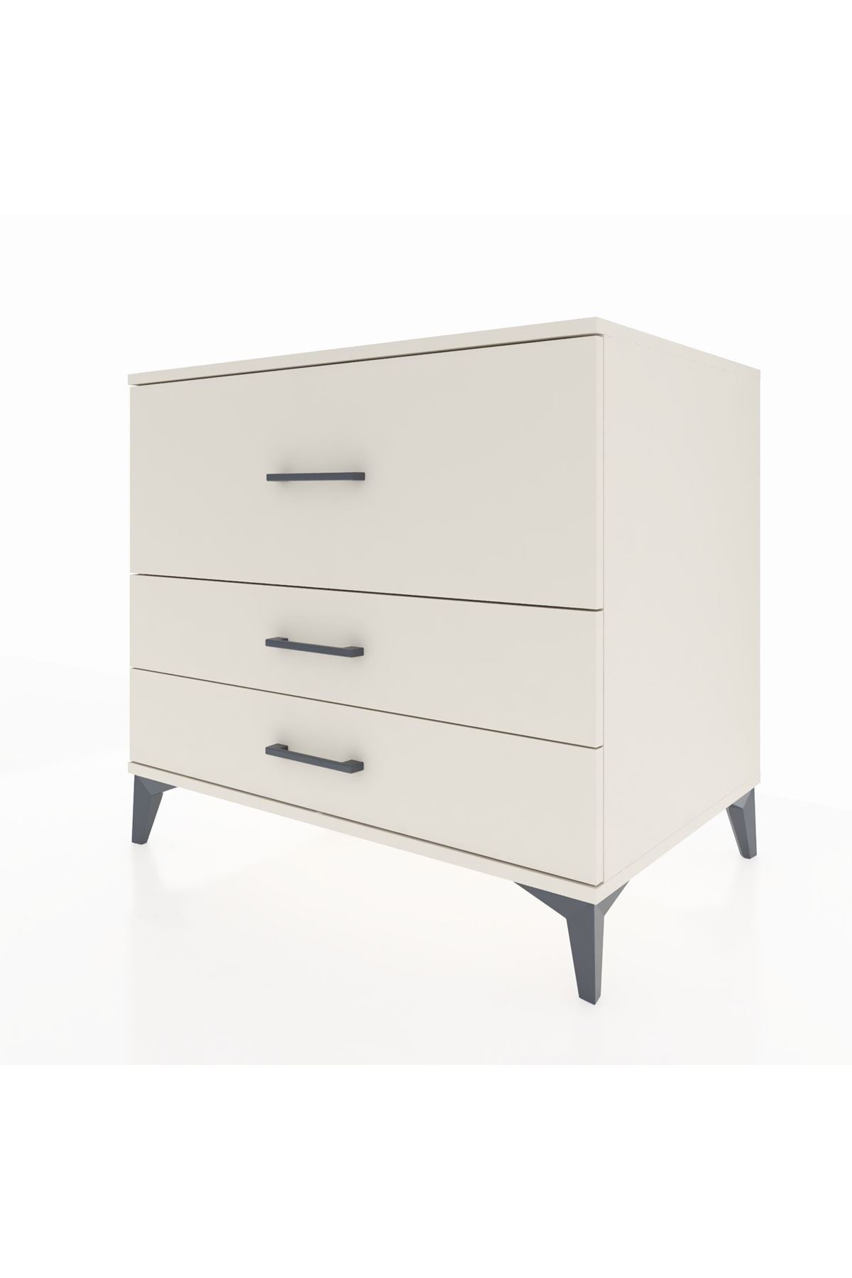 Kronos Şifonyer 3 Çekmeceli 88x59x80 Aytaşı-Aytaşı