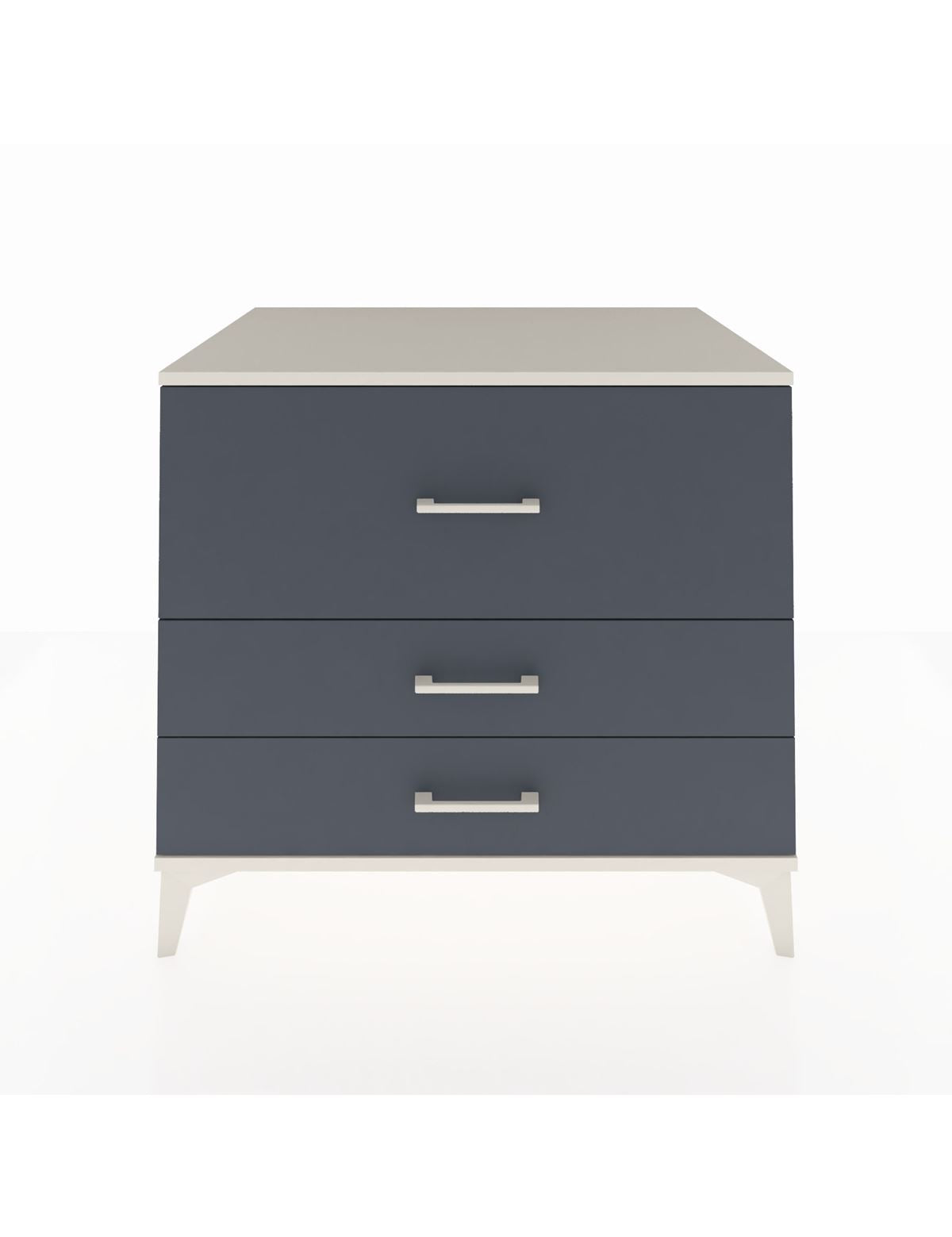 Kronos Şifonyer 3 Çekmeceli 88x59x80 Aytaşı-Antrasit