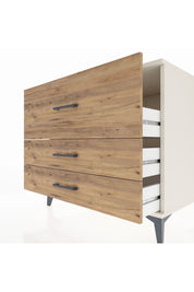 Kronos Şifonyer 3 Çekmeceli 88x59x80 Aytaşı-Çam