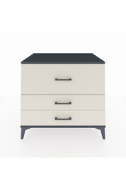 Kronos Şifonyer 3 Çekmeceli 88x59x80 Antrasit-Aytaşı