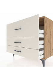 Kronos Şifonyer 3 Çekmeceli 88x59x80 Çam-Aytaşı