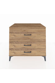 Kronos Şifonyer 3 Çekmeceli 88x59x80 Çam-Çam